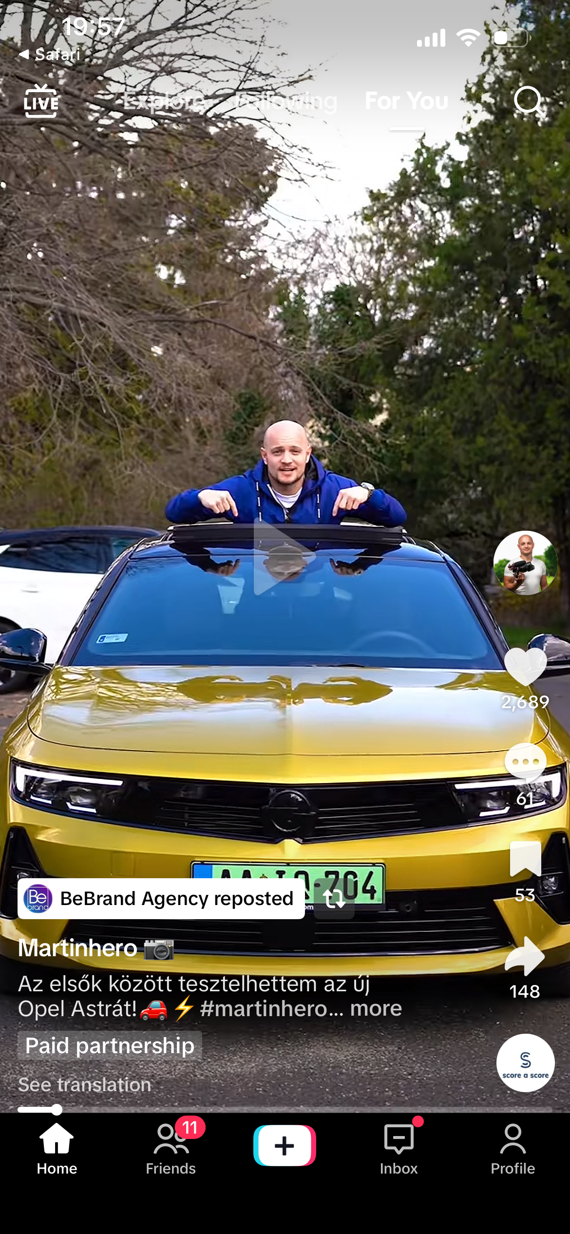 TikTok referencia videó 1